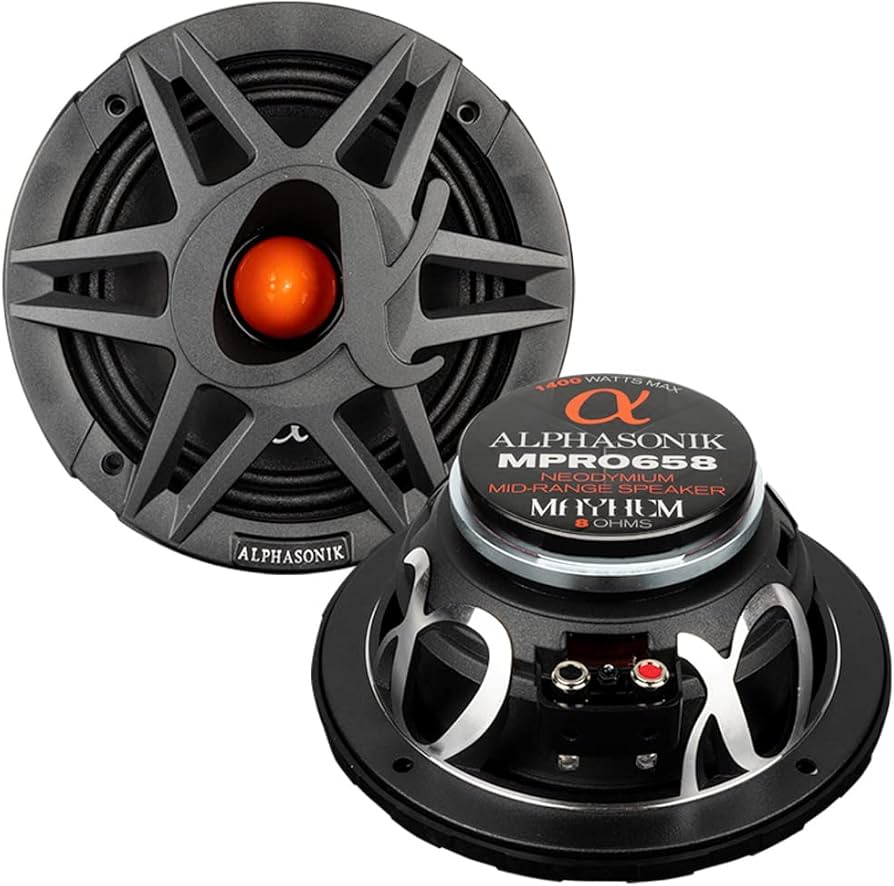 Amazon.com: Alphasonik 1 Pair of MPRO658 Mayhem PRO Series 6.5 Amazon.com: Alphasonik 1 Pair of MPRO658 Mayhem PRO Series 6.5